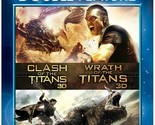 Clash of the Titans / Wrath Of The Titans Double Feature (Blu-ray) NEW S... - $21.77