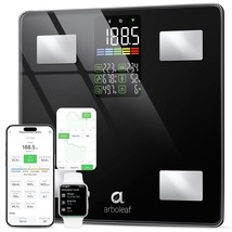 Body Weight Scales From Arboleaf, Featuring A Large Led, And A Black Color. - £40.66 GBP