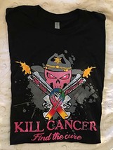 Kill Cancer Find The Cure Autographed Signed T Shirt Mick Grimes Professional Co - £31.54 GBP