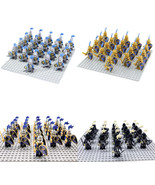 Medieval Lion Knight Soldier Crown Castle Knight Army 21pcs Minifigures Lot - $25.89+