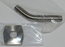 Moen Spot Resist Brushed Nickel Square Shower Head Arm Flange Kit image 5