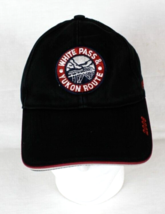 White Pass &amp; Yukon Route Skagway Alaska Baseball Hat Cap 2006 Black &amp; Re... - $13.96