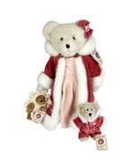 Boyds Bears GENEVIEVE FROSTBEARY w/ Blizz + Maddie 99950V QVC Exclusive Tag - £39.14 GBP