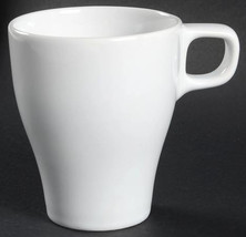 IKEA (1) FÄRGRIK Stackable Coffee Mug Fargrik Stoneware White Color by IKEA Made - £10.45 GBP