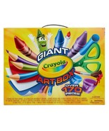 Crayola Giant Art Box 177pc Crayons Markers Colored Pencils Drawing Kids... - $20.20