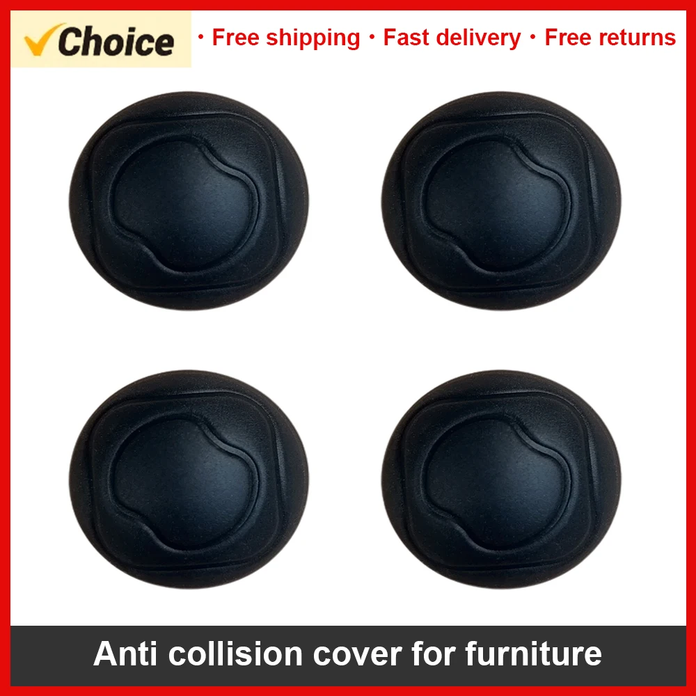 4pcs Moon Chair Foot Cover Camping Chair Foot Protectors Stabilizing Rubber Ball - £17.18 GBP