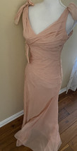 Valentino Vintage silk dress nude peach  Fabulous! Sz 2/4 - $866.25
