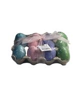 Speckled Multicolor Pastel Eggs 12 Decorative Easter Eggs-One Egg Pushed... - $288.36 MXN
