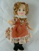 Vintage Ideal  Shirley Temple Classic Doll 8&quot; tall vinyl 1982 - £16.34 GBP