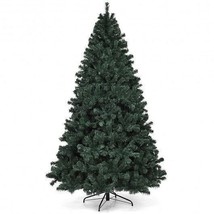 7.5 Feet Pre-Lit Artificial Spruce Christmas Tree with 550 Multicolor Li... - $242.56