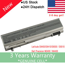 6Cell Laptop Battery For Dell Latitude E6400 E6410 E6500 E6510 Pt434 Mp303 Fns - £25.35 GBP