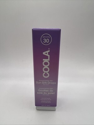 Coola Sun Silk Drops Sunscreen SPF 30 Brand New In Box Full Size 1.0 oz/... - $24.74 Coola Sun Silk Drops Sunscreen SPF 30 Brand New In Box Full Size 1.0 oz/... - $24.74