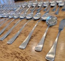 57 pcs Supreme Cutlery Erik Japan Towle Silverware Flatware Stainless Vi... - £88.76 GBP