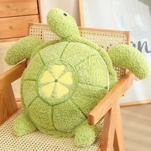 Turtle Plush Toys Lovely Animal Stuffed Doll Soft Tortoise Pillow Cushion For Ch - £15.60 GBP