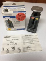 Vintage 1995 PELOUZE USA Mechanical POSTAL SCALE 1 lb x 1/2 oz Tabletop - £11.92 GBP