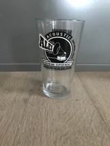 Acoustic Ales Brewing Closed Craft Brewery Glass San Diego Music To Your... - $20.00