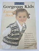 1999 Hayfield Gorgeous Kids Knitting Book 7130 Paperback 16 Vintage Designs - $7.99