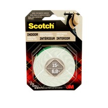 Scotch Indoor Mounting Tape, 1/2-in x 75-in, White, 1-Roll (110) - £3.02 GBP