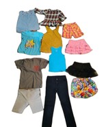 Lot of 12 Girls Mixed Lot Tops Skirts Jeans Shorts Size 6   Lot B - $207.41 MXN