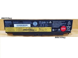 Tested Genuine 6 Cell 57+ Lenovo Thinkpad T440p T540p W540 Battery 45N1149 - £39.22 GBP