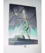 Legend of Zelda Ocarina of Time Poster # 1 Link and Navi Nintendo 64 N64... - £39.49 GBP