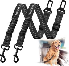 2 Pack Dog Seat Belt Adjustable Dog Car Seatbelts for Nylon - £9.27 GBP