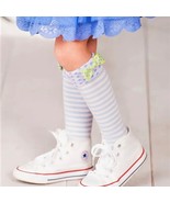 Matilda Jane Small Tic Tac Bow Knee High Socks Small - £18.77 GBP