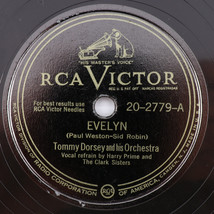 Tommy Dorsey - Evelyn / The Miracle Of The Bells 1948 10&quot; 78 rpm Camden 20-2779 - £22.74 GBP