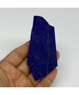 78.8g, 3.7&quot;x1.6&quot;x0.4&quot;, High Grade Natural Rough Lapis Lazuli @Afghanista... - £124.55 GBP