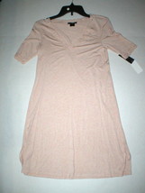 NWT New Designer Natori Night Gown Short Womens M Sleep Shirt Lace Pink ... - $122.27