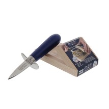 Jean Dubost Pradel Oyster Knife &amp; Wooden Holder Opener Set - Blue - $24.95