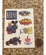 Free Comic Book Day Temporary Tattoos Card 2023 SDCC PROMO - €5,12 EUR