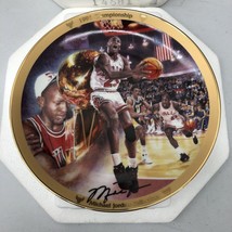 Michael Jordan Collection 1991 Commemorative Championship Plate Upper Deck Bulls - £18.38 GBP