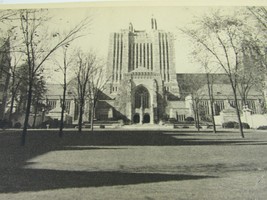vintage Yale University Sterling Memorial Library Postcard 52202 New Haven CT - £9.33 GBP