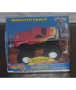Hot Wheels &quot;Airborne Ranger&quot; Monster Truck Monster Jam Friction Vehicle - £23.65 GBP