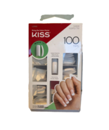 KISS White Tip Nails 100 Count Long Artificial Tips - $11.99