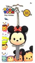 Disney Tsum Tsum Minnie Mouse Soft Touch PVC Key Holder,Multi,3&quot; - £9.79 GBP