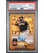 2023 Gilded Collection Fernando Tatis Jr. Topps Chrome Gold Etch Auto /1... - $22,054.11 MXN