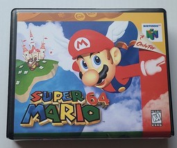 Super Mario 64 CASE ONLY Nintendo 64 N64 Box BEST Quality Available - $14.79