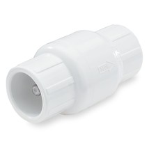 NDS 1011-07 3/4&quot; PVC Ips Spring Check Valve S by S 4-1/8&quot; Length - $19.52