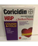 CORICIDIN HBP Cough &amp; Cold Antihistamine -16 Tablets - $20.26 CAD
