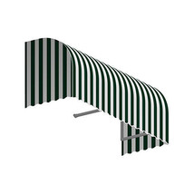 Awntech RS22-US-4FW 4.38 ft. Savannah Window &amp; Entry Awning, Forest Green &amp;  - £428.43 GBP