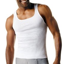 Hanes byHanes Men&#39;s FreshIQ ComfortSoft Tanks (White, XXX-Large) - £28.77 GBP