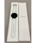 Samsung Galaxy Watch4, 40mm, Silver/ White Band. Bluetooth, Wi-Fi, Gps. - $1,461.34 MXN