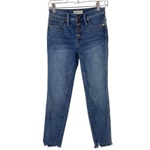 Madewell Womens High Rise Skinny Cropped Jeans Size 26 Measure 24x23 But... - £14.38 GBP