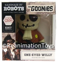 The Goonies One-Eyed Willy Knit Series Vinyl Figure Handmade by Robots New NIB - £19.57 GBP