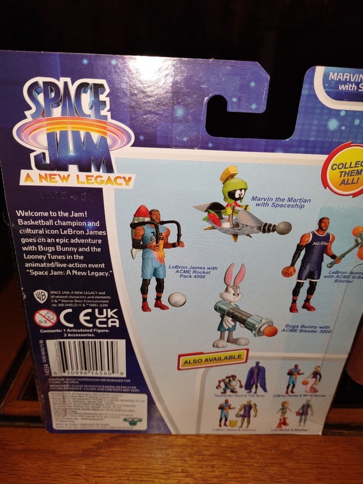 Moose Toys Space Jam: A New Legacy Baller Action Figure Marvin The Martian Item image 2