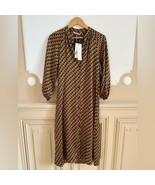 ZARA FLOWY Shirt PRINTED DRESS MULTICOLORED 0/4043/325/330/03 Medium New - $53.90