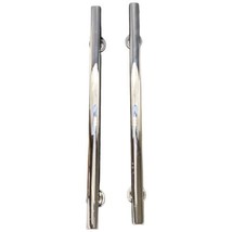 2 8 inch Omnia 9010/203.26 Chrome Cabinet Pulls US26 On Center 8 10.5&quot; L... - $65.04