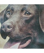 Labrador Black Lab Dog Canvas Tote Bag Pet Shopping Purse Beach Diaper P... - £23.26 GBP